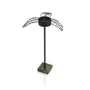 The Mia Metal Yaprak Tealight Mumluk Büyük DKR0210