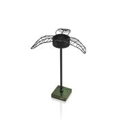 The Mia Metal Yaprak Tealight Mumluk Büyük DKR0211