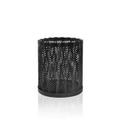 The Mia Metal Silindir Mumluk - Siyah DKR0221