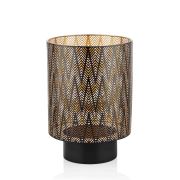 The Mia Metal Silindir Mumluk - Kahve DKR0223