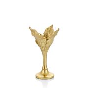 The Mia Yaprak Tealight Mumluk Gold DKR0231