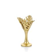 The Mia Yaprak Tealight Mumluk Gold DKR0232