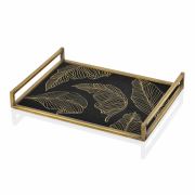 The Mia Tepsi Gold Banana Palm - 40 x 30 Cm