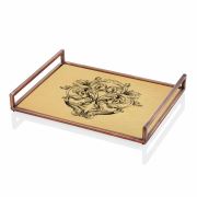 The Mia Tepsi Bakır Deco - 40 x 30 Cm