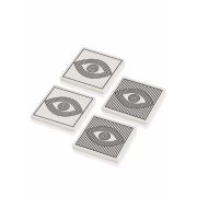 The Mia Taş Bardak Altlığı - 4lü Set - Eye