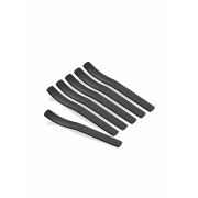 The Mia Çay Kaşığı 6 Parça - 11 cm Mat Siyah