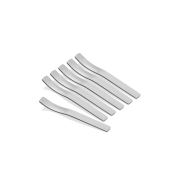 The Mia Çay Kaşığı 6 Parça - 11 cm Parlak Gümüş