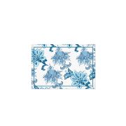 The Mia Blue Blanc Amerikan Servis 6lı Set - 50x35 cm