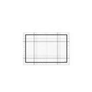 The Mia Ekose -3 Amerikan Servis 6lı Set - 50x35 cm