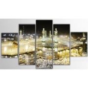 Kabe - 5 Parçalı Kanvas Tablo