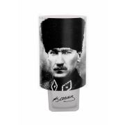 Tink Atatürk Portre Cam Ayaklı Abajur