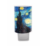 Tink Yıldızlı Gece Vangogh Cam Ayaklı Abajur