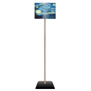 Tink Yıldızlı Gece Vangogh Metal Ayaklı Lambader Siyah