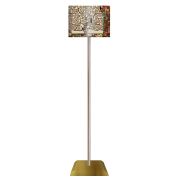 Tink Hayat Ağacı Gustav Klimt Metal Ayaklı Lambader Gold