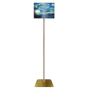 Tink Yıldızlı Gece Vangogh Metal Ayaklı Lambader Gold