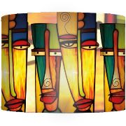 Tink Popart Mask Silindir Lambader - Abajur Şapkası