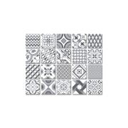 Tink Karma Geometri 10x10 cm Desenli Pvc Karo