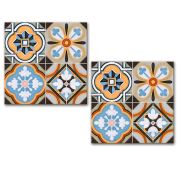 Tink Karma Moroccan Desenli Pvc Karo 30x30 cm 4'lü Paket