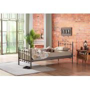 Unimet Hatkus Tek Kişilik Metal Karyola 90x200 Kahverengi