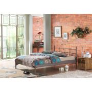 Unimet Lalas-S Çift Kişilik Metal Karyola 140x200 Kahverengi