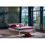 Unimet Azzro Çift Kişilik Metal Karyola 180x200 Gri