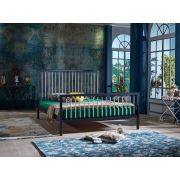 Unimet Breeze Çift Kişilik Metal Karyola 150x200 Siyah-Gri