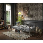 Unimet Kappis Daybed Tek Kişilik Metal Karyola 90x200 Gri