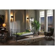 Unimet Manyas Daybed Tek Kişilik Karyola 90x200 Siyah
