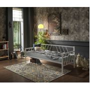 Unimet Glroy Daybed Tek Kişilik Metal Karyola 90x200 Beyaz