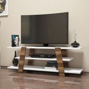 Variant Flower Tv Ünitesi Ceviz - Beyaz