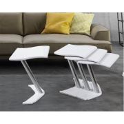 Veys 4 Lü Windows Zigon Sehpa kgf Beyaz