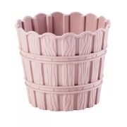 Violet Bambu Desenli Plastik Saksı 3 Lt asorti