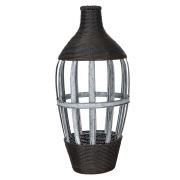 Vitale Nari Rattan Örgülü Vazo Küçük Boy AK.GB0006