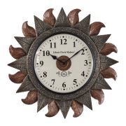 Vitale Dragon Bronz Metal Güneş Duvar Saati