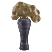 Vitale Rani Bronz Metal Yapraklı Vazo Küçük Boy AK.HB0017