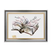Vitale Kitap ve Formüller Dekoratif Çerçeveli Tablo