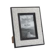 Vitale Eskitme Çiçek Baskılı Krem Fotoğraf Çerçevesi