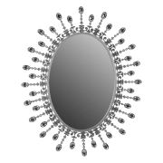 Vitale Raw Kristal Taşlı Oval Ayna