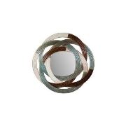 Vitale Lux Renklİ Metal Galaksi Model Ayna