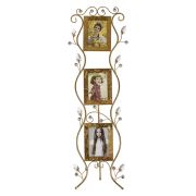 Vitale Gold 3 Katlı Metal Fotoğraf Çerçevesi
