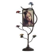 Vitale Saga Çiçekli Metal Fotoğraf Çerçevesi