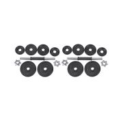 Voıt Dokum Dumbbell Oval Set 20 kg