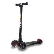 Voit 218 Işıklı 3 Teker Scooter Siyah