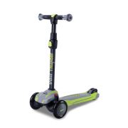 Voit Thunder 3 Teker Işıklı Scooter Gri - Yeşil
