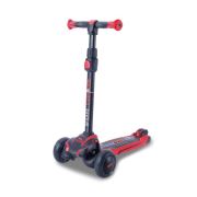 Voit Thunder 3 Teker Işıklı Scooter Kırmızı - Siyah