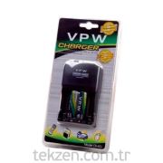 Vpw CR-611 2x2700 Pil Şarj Cihazı