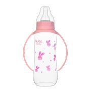 Wee Baby 745 Kulplu PP Biberon 270ml - Pembe