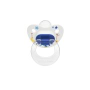Wee Baby 834 Desenli Damaklı Emzik 6-18Ay - Mavi