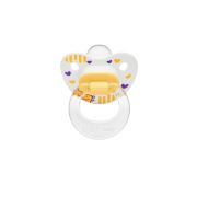 Wee Baby 834 Desenli Damaklı Emzik 6-18Ay - Sarı