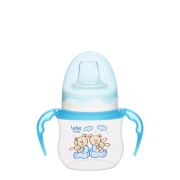 Wee Baby 753 Akıtmaz Kulplu PP Bardak 125ml - Mavi